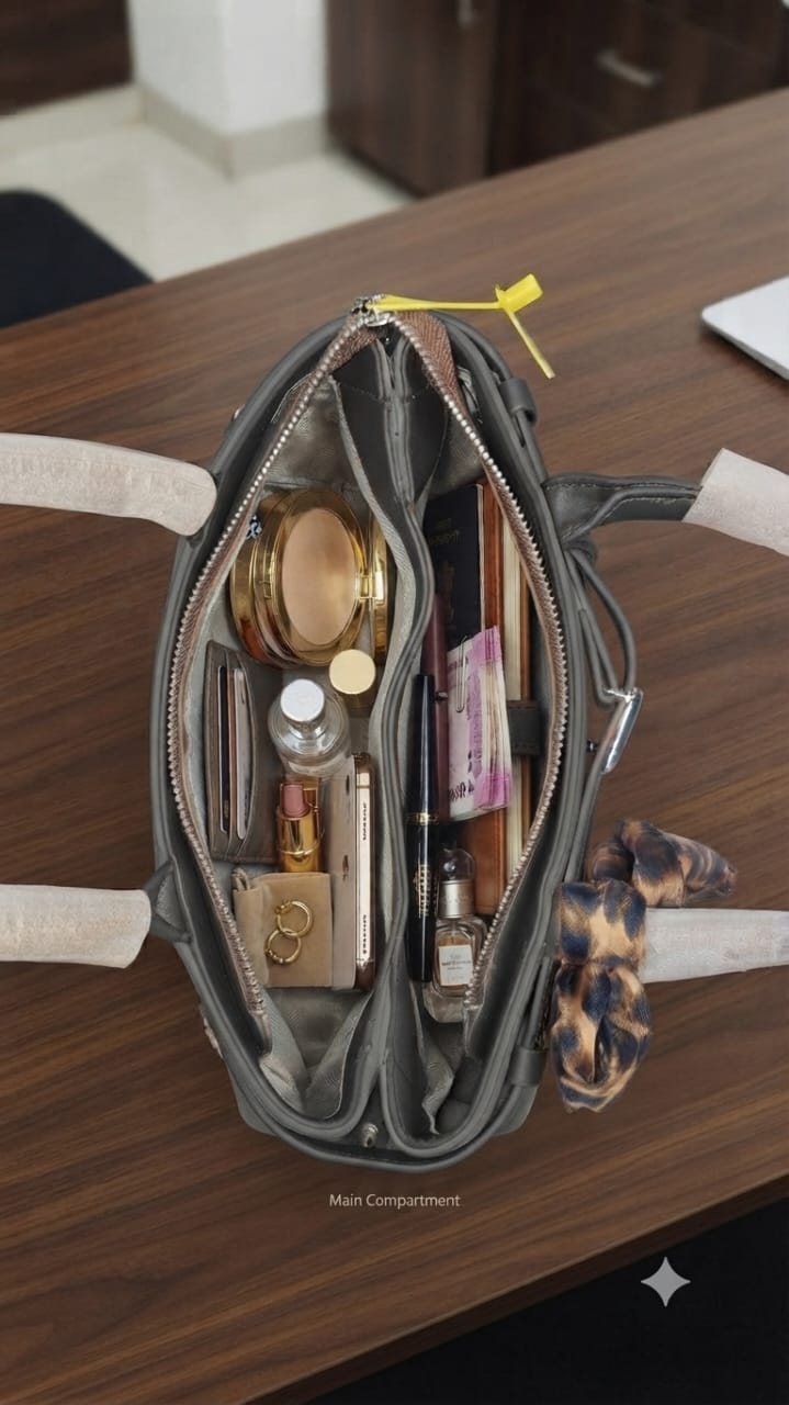 Imported Premium Suede Handbag for Women | Stylish Office & Special Occasion Shoulder Bag