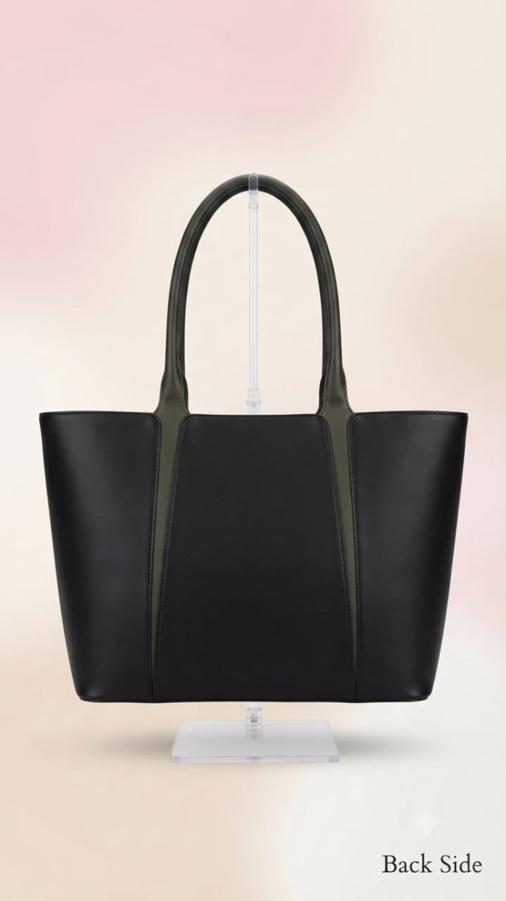 Exotic Premium Soft PU Leather Tote Bag | Spacious Multi-Compartment College, Office & Travel Shoulder Bag