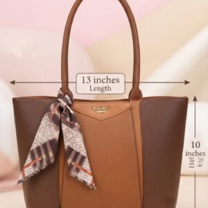 Exotic Premium Soft PU Leather Tote Bag | Spacious Multi-Compartment College, Office & Travel Shoulder Bag