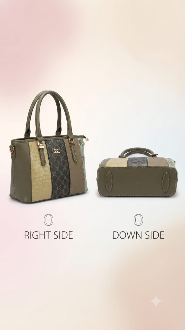 Exotic Premium Soft PU Leather Medium Tote Bag | Elegant Partywear Handbag for Women