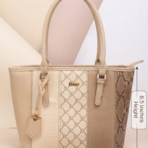Exotic Premium Soft PU Leather Medium Tote Bag | Elegant Partywear Handbag for Women