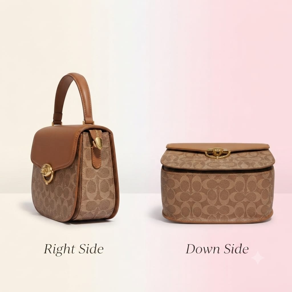 Imported Premium PU Leather Sling Bag with Flap | 3-Compartment Daily & Office Crossbody Bag