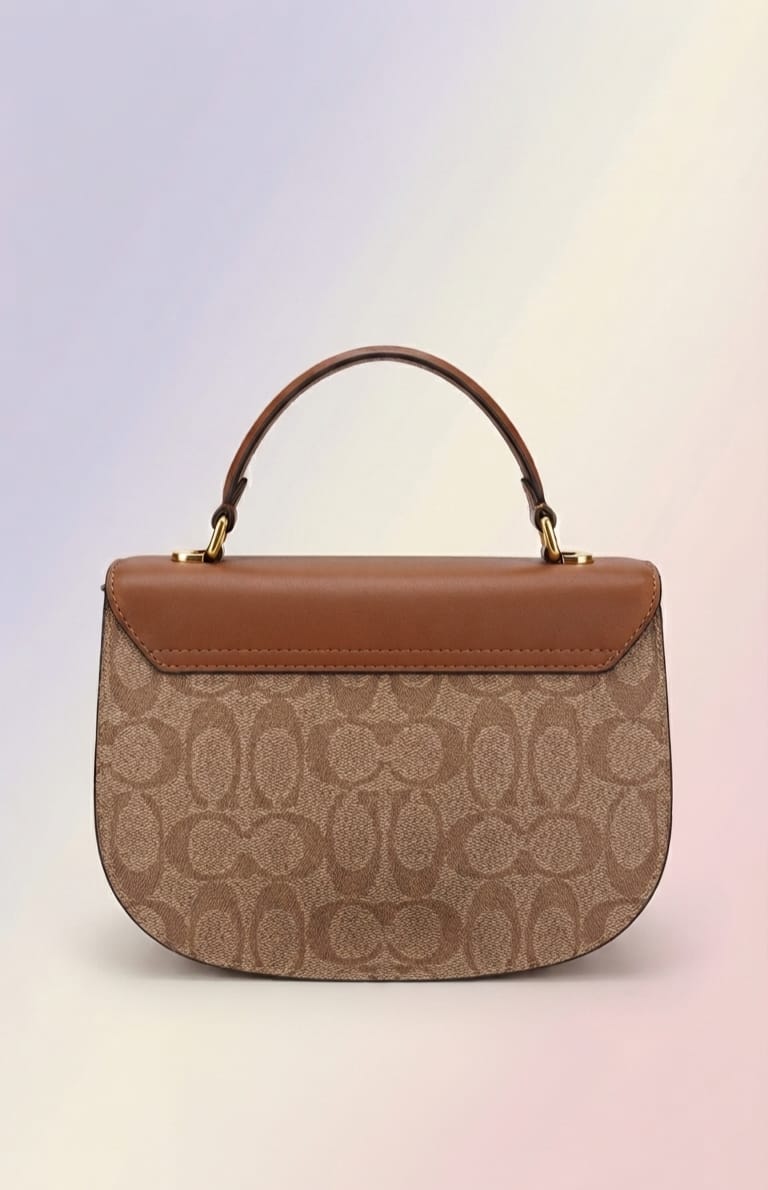 Imported Premium PU Leather Sling Bag with Flap | 3-Compartment Executive Crossbody Bag