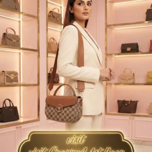 Imported Premium PU Leather Sling Bag with Flap | 3-Compartment Executive Crossbody Bag