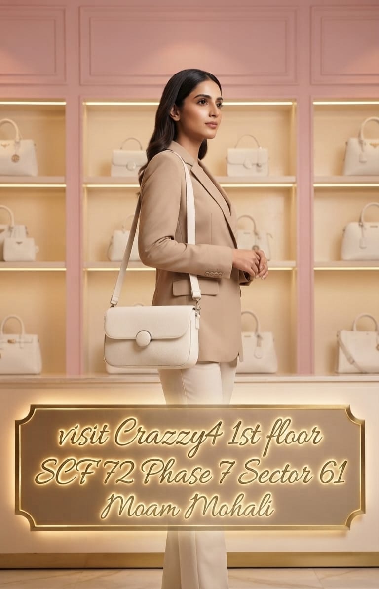 Imported Premium PU Leather Women’s Handbag | High-End Fashion Shoulder Bag | Dual Sling (Long & Short) | Zip Closure with Flap