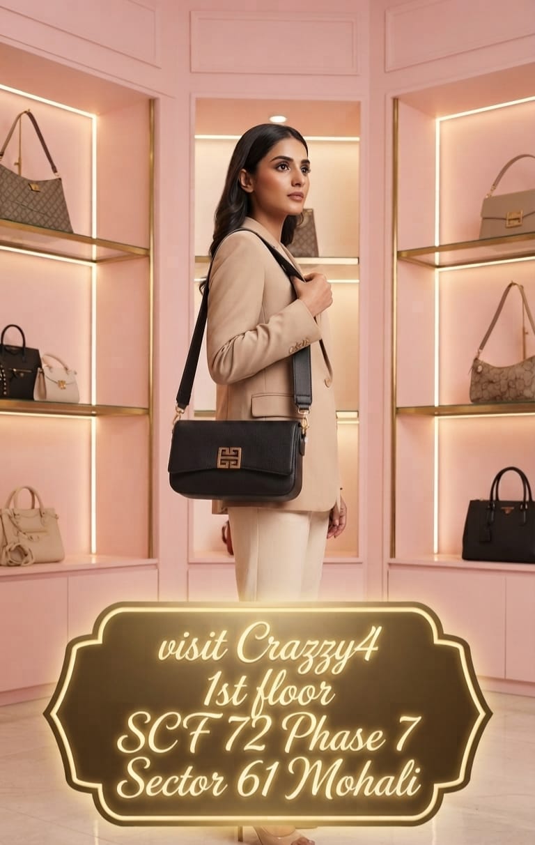 Imported Premium PU Leather Women’s Handbag | High-End Fashion Shoulder Bag | Dual Sling (Long & Short) | Zip Closure with Flap