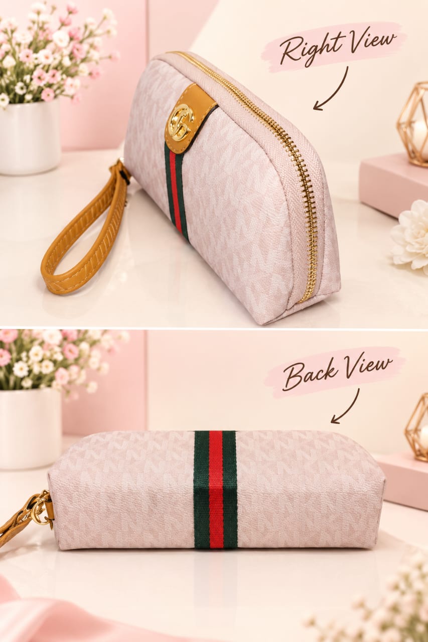 Imported High-End Fashion PU Handkit Clutch | Elegant Women’s Handheld Bag for Party, Casual & Formal Use