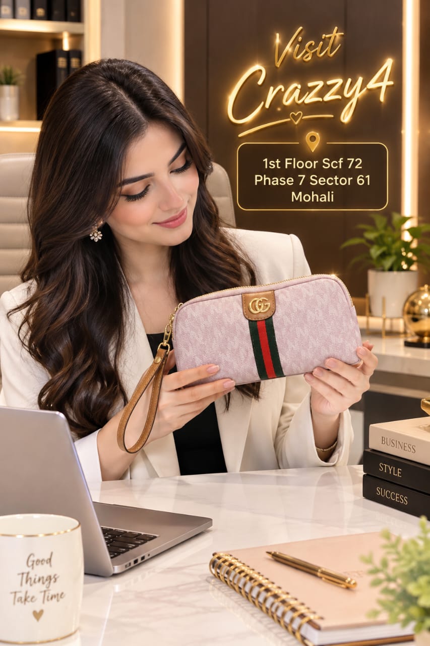 Imported High-End Fashion PU Handkit Clutch | Elegant Women’s Handheld Bag for Party, Casual & Formal Use