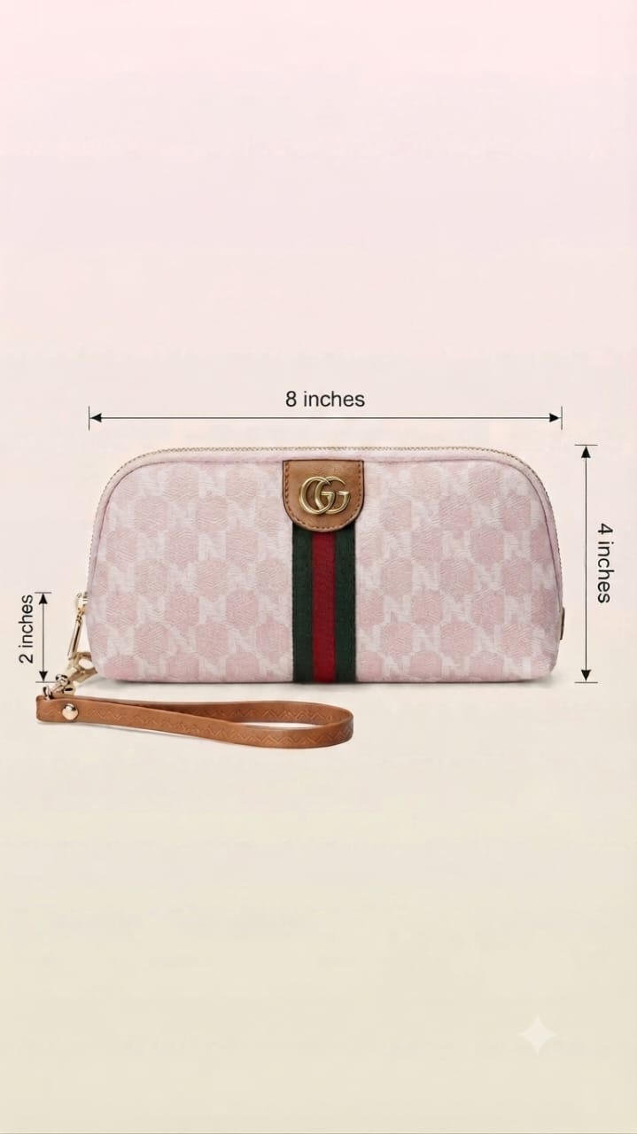 Imported High-End Fashion PU Handkit Clutch | Elegant Women’s Handheld Bag for Party, Casual & Formal Use