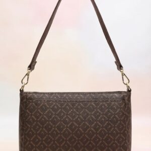 Imported Premium PU Leather Sling Bag for Girls | 3-Zip 3-Compartment Crossbody Bag