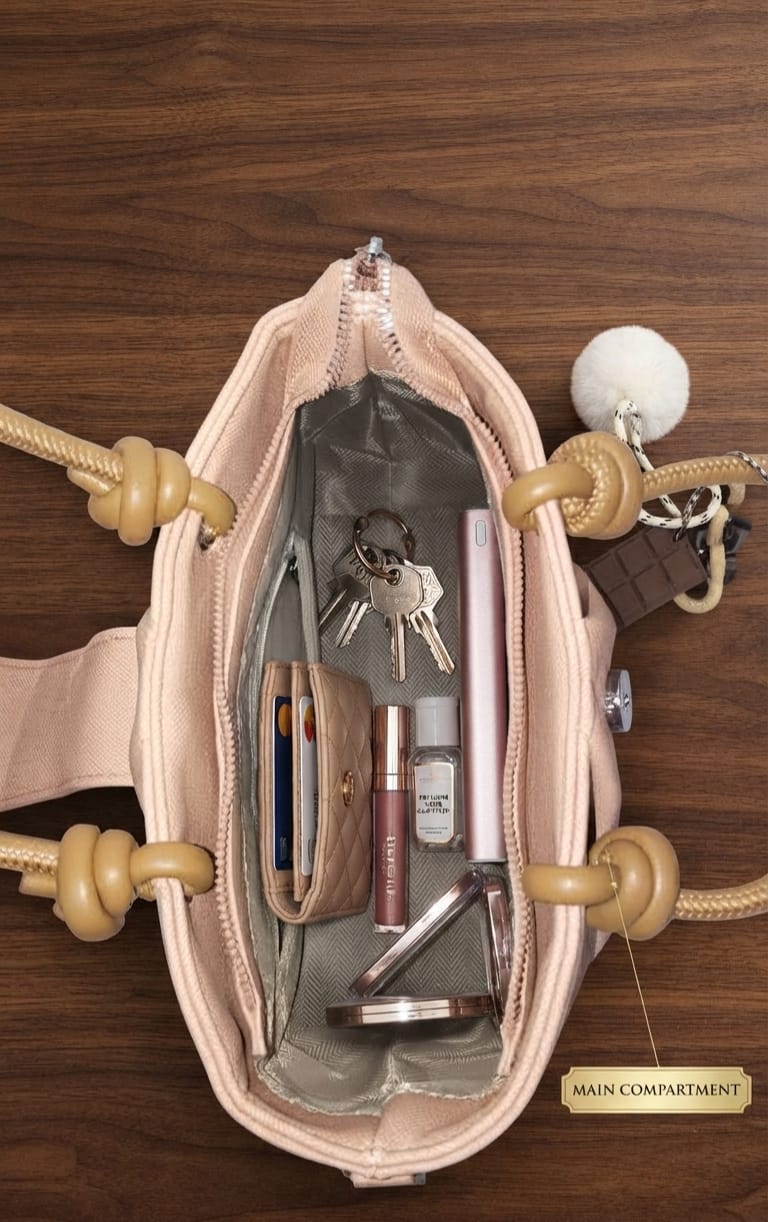 Imported Premium PU Leather Sling Bag for Girls | Compact 2-Compartment Daily Crossbody Bag