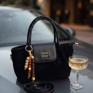 Minmin Premium PU Leather Mini Handbag for Women | Compact Single-Zip Daily Tote Bag