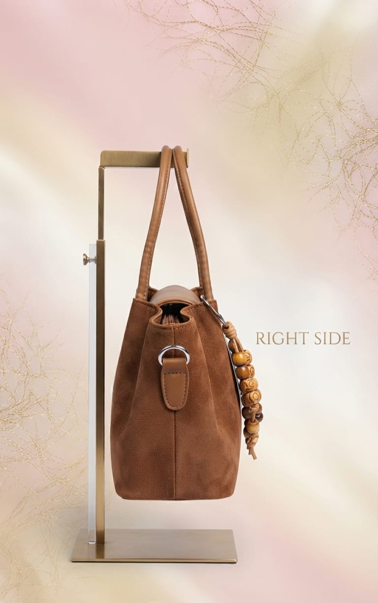 Minmin Premium PU Leather Mini Handbag for Women | Compact Single-Zip Daily Tote Bag