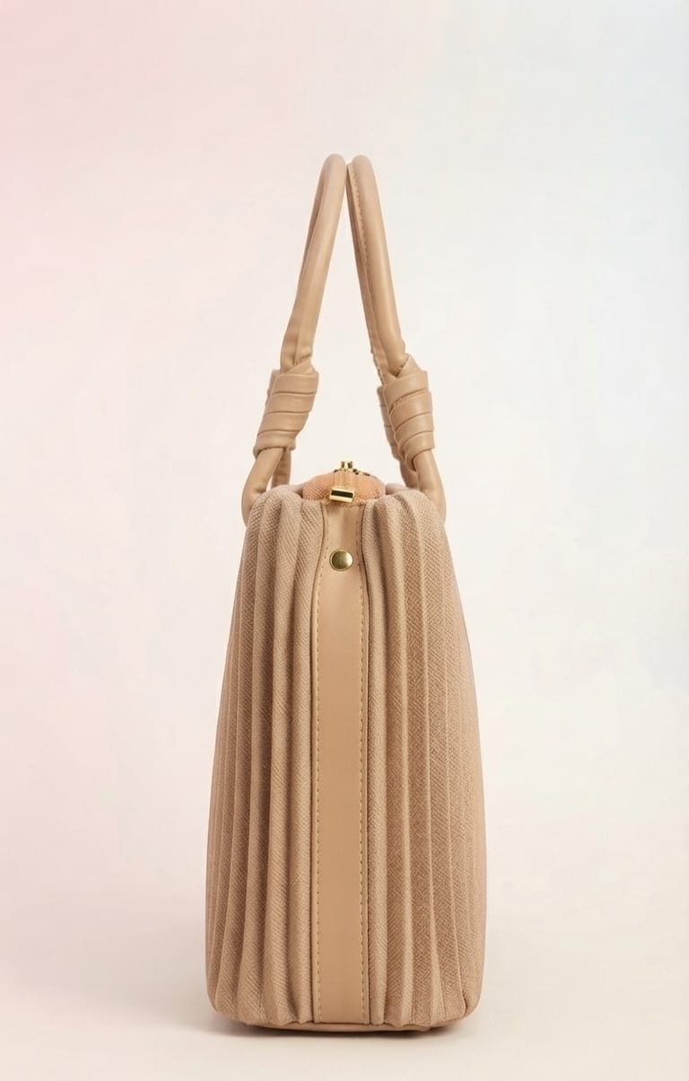 Minmin Premium PU Leather Mini Handbag for Girls & Women | Compact Daily Tote Bag
