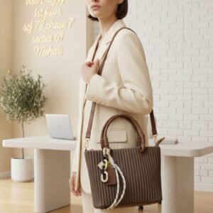 Minmin Premium PU Leather Mini Handbag for Girls & Women | Compact Daily Tote Bag