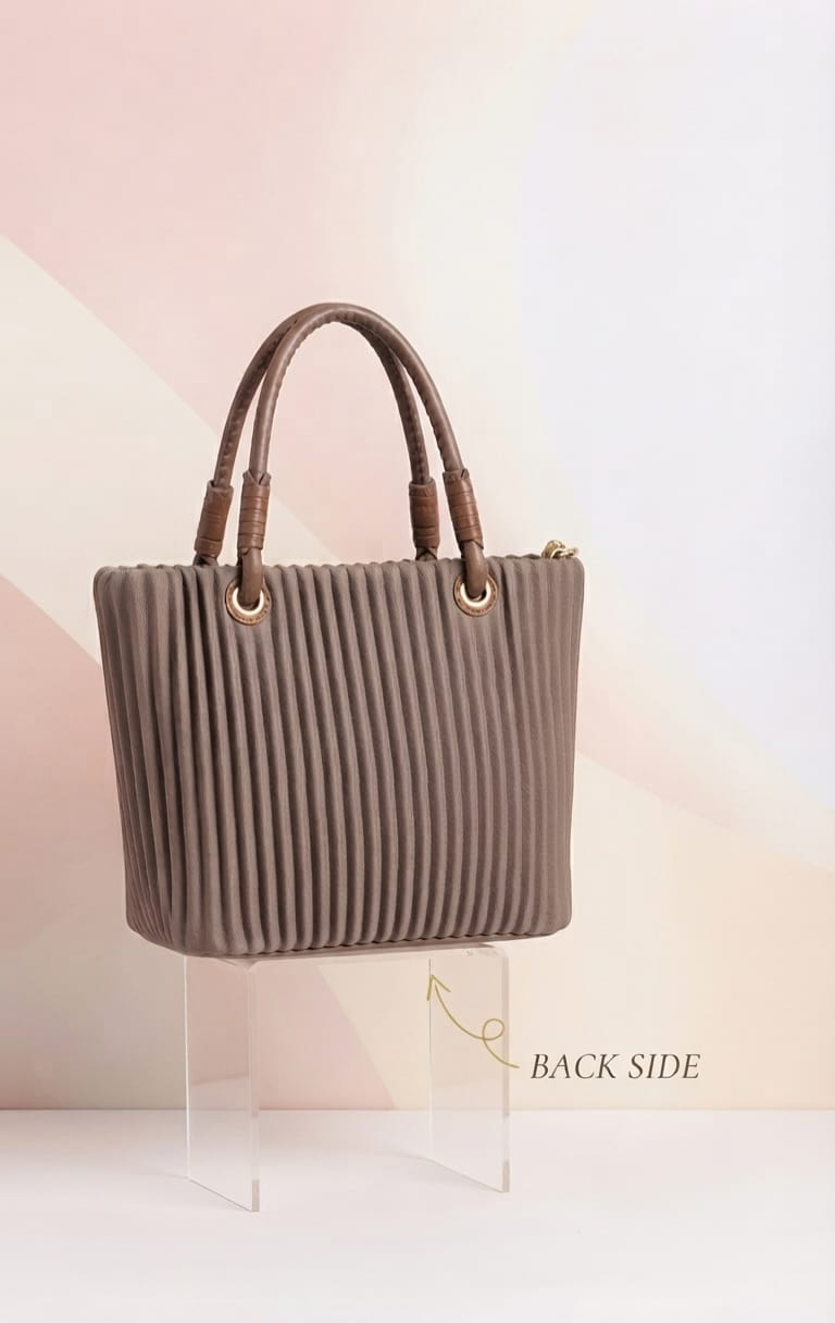 Minmin Premium PU Leather Mini Handbag for Girls & Women | Compact Daily Tote Bag