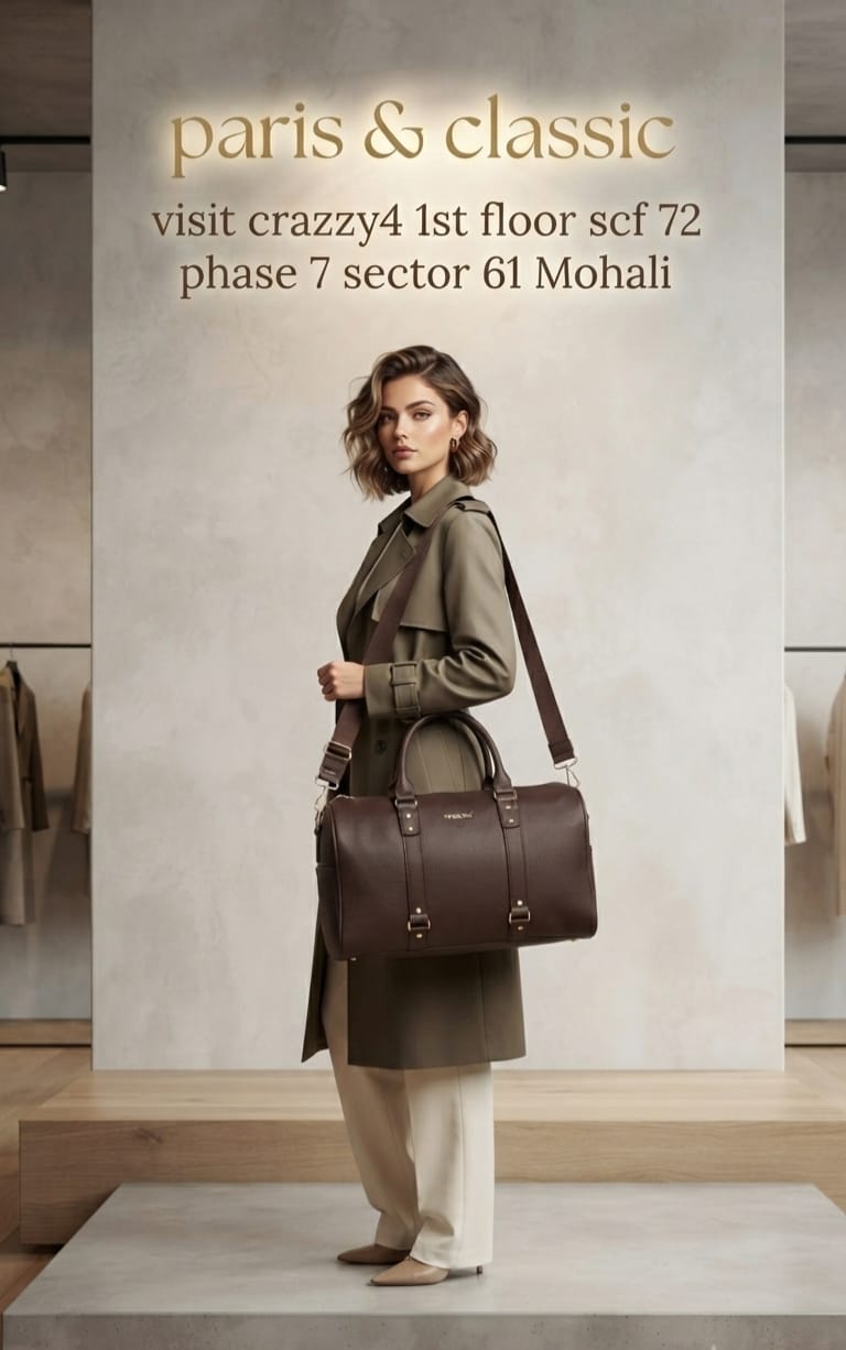 Peris & Classic Premium PU Leather Travel Duffle Bag | Spacious 3-Compartment Overnighter & Weekend Holdall