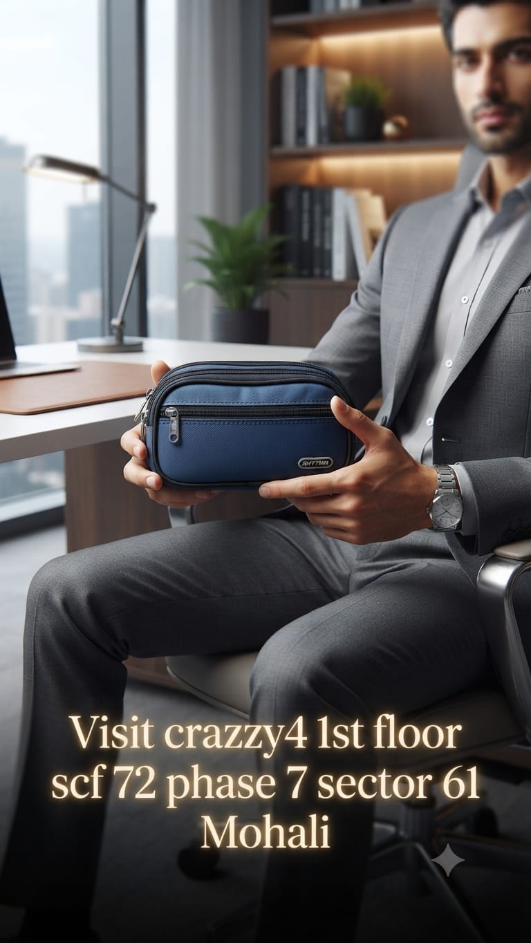 Rytham Premium Pure Sateen Shaving & Accessories Travel Kit | 3-Zip Multi-Compartment Toiletry & Pouch Organizer