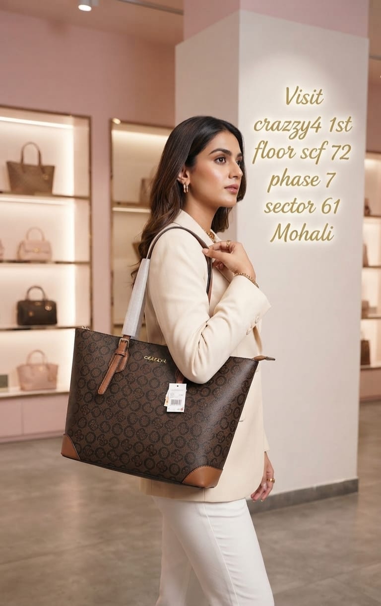 Adda & Perris Premium PU Leather Tote Bag for Women | 2-Compartment Office & Travel Carryall
