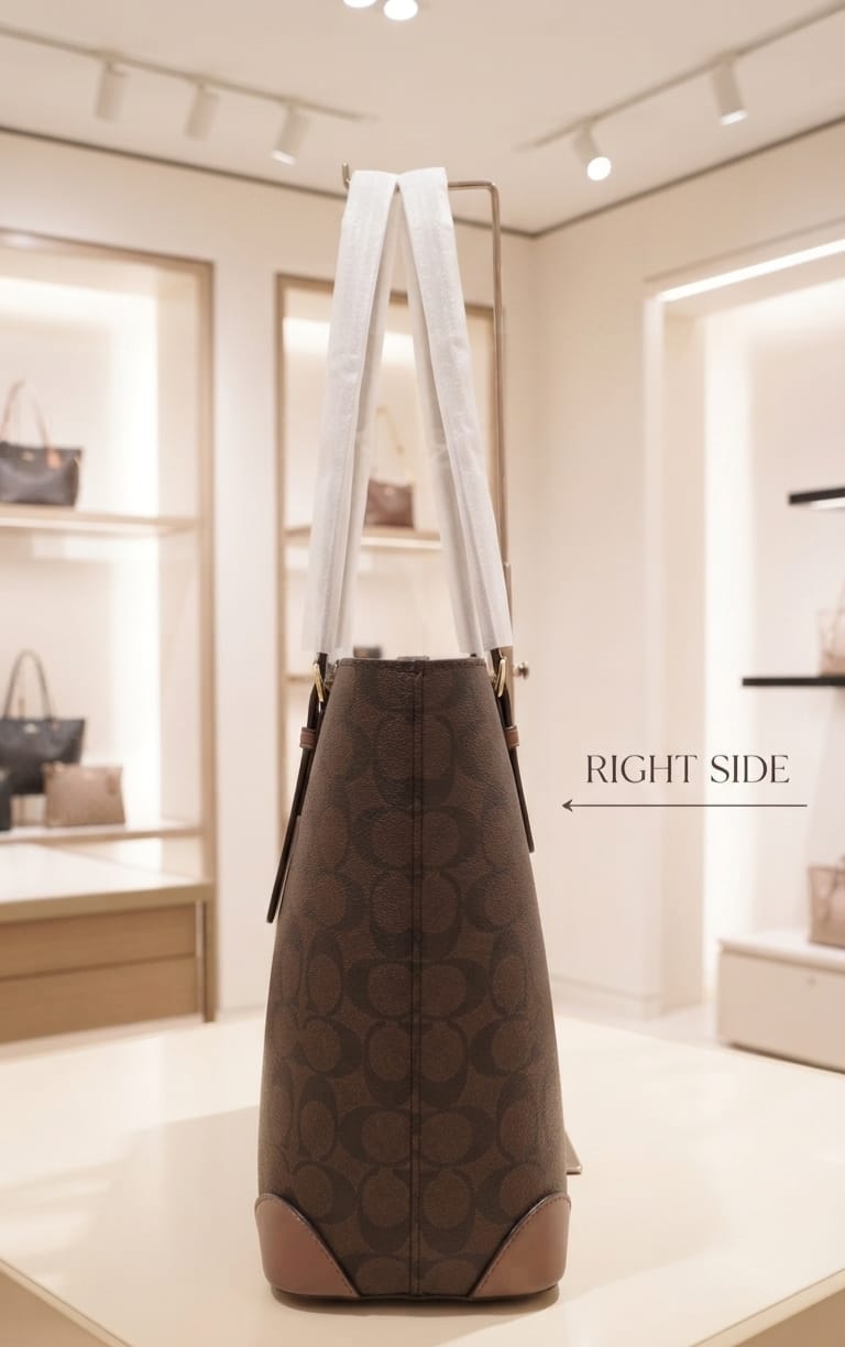 Adda & Perris Premium PU Leather Tote Bag for Women | 2-Compartment Office & Travel Carryall