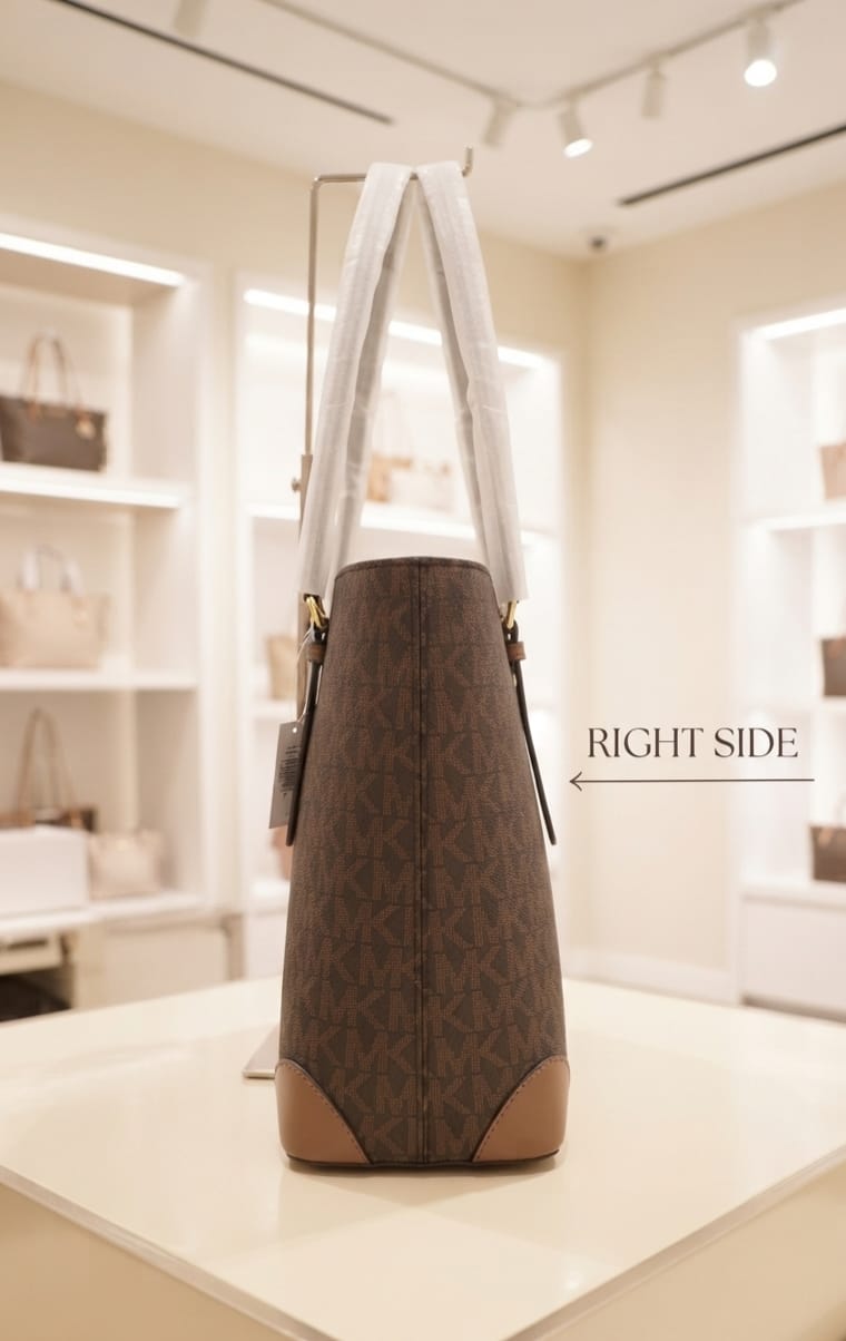Adda & Perris Premium PU Leather Tote Bag for Women | 2-Compartment Office & Travel Carryall