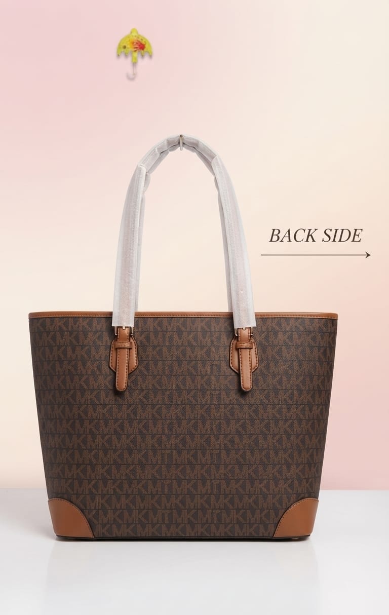 Adda & Perris Premium PU Leather Tote Bag for Women | 2-Compartment Office & Travel Carryall