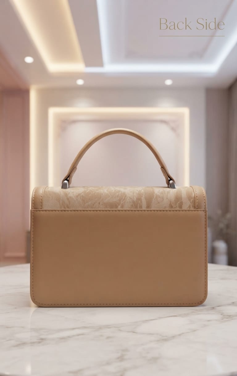 Imported High-End PU Leather Sling Bag for Girls & Women | 3-Compartment Crossbody Bag for Any Occasion