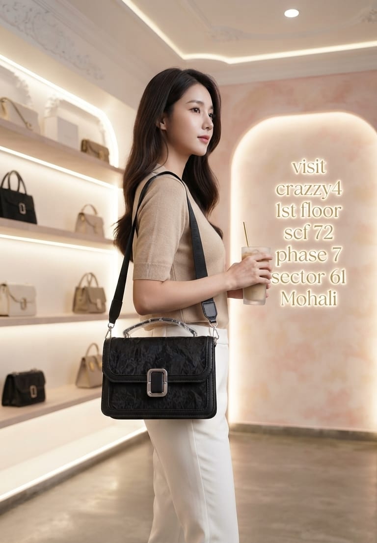 Imported High-End PU Leather Sling Bag for Girls & Women | 3-Compartment Crossbody Bag for Any Occasion