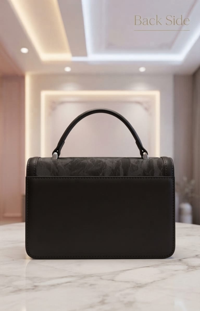 Imported High-End PU Leather Sling Bag for Girls & Women | 3-Compartment Crossbody Bag for Any Occasion