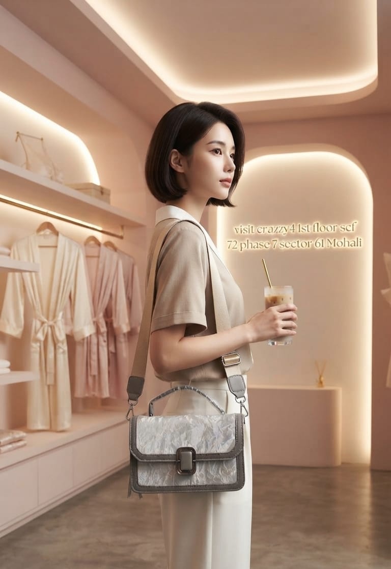 Imported High-End PU Leather Sling Bag for Girls & Women | 3-Compartment Crossbody Bag for Any Occasion
