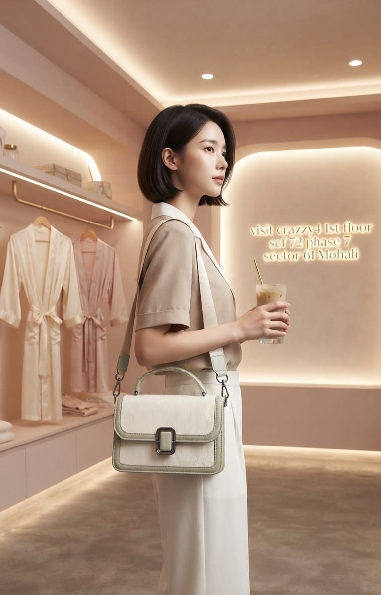 Imported High-End PU Leather Sling Bag for Girls & Women | 3-Compartment Crossbody Bag for Any Occasion
