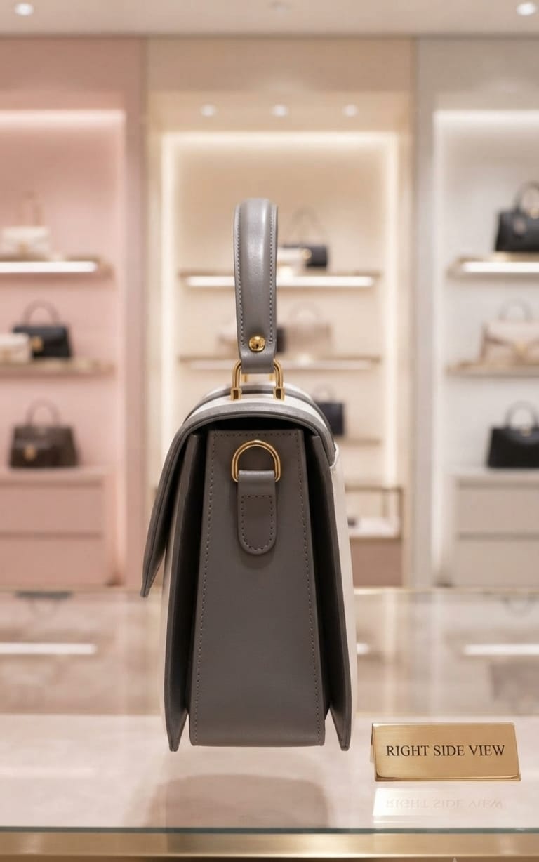 Imported High-End Crossbody Sling Bag for Women | 3-Compartment Shoulder Bag with Top Flap & Zip