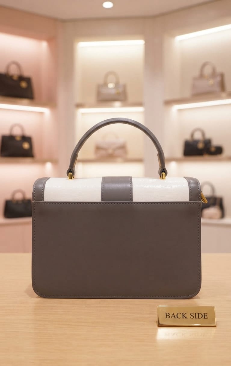 Imported High-End Crossbody Sling Bag for Women | 3-Compartment Shoulder Bag with Top Flap & Zip