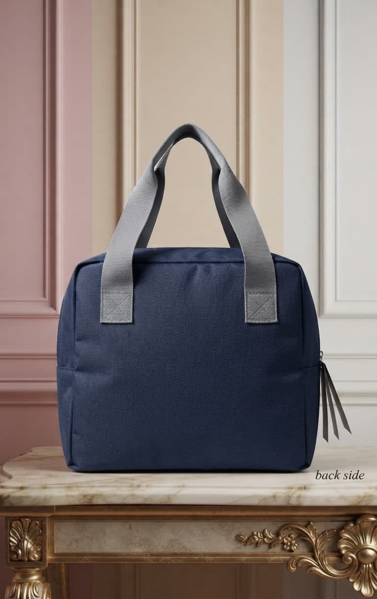 Edge Heavy Matty Insulated Lunch Bag for Office, School & Picnic | Compact Tiffin Carrier & Meal Organizer Pouch