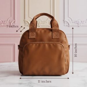 Imported Pure Sateen Waterproof Side Bag & Utility Carryall | Multi-Purpose Shopping & Makeup Kit Bag