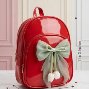 Imported Premium Patterned Backpack for Girls & Kids | Lightweight Mini Backpack for School, Office & Outings