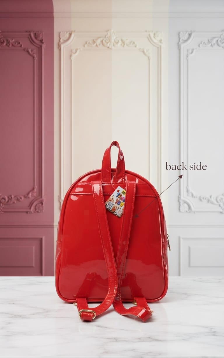 Imported Premium Patterned Backpack for Girls & Kids | Lightweight Mini Backpack for School, Office & Outings