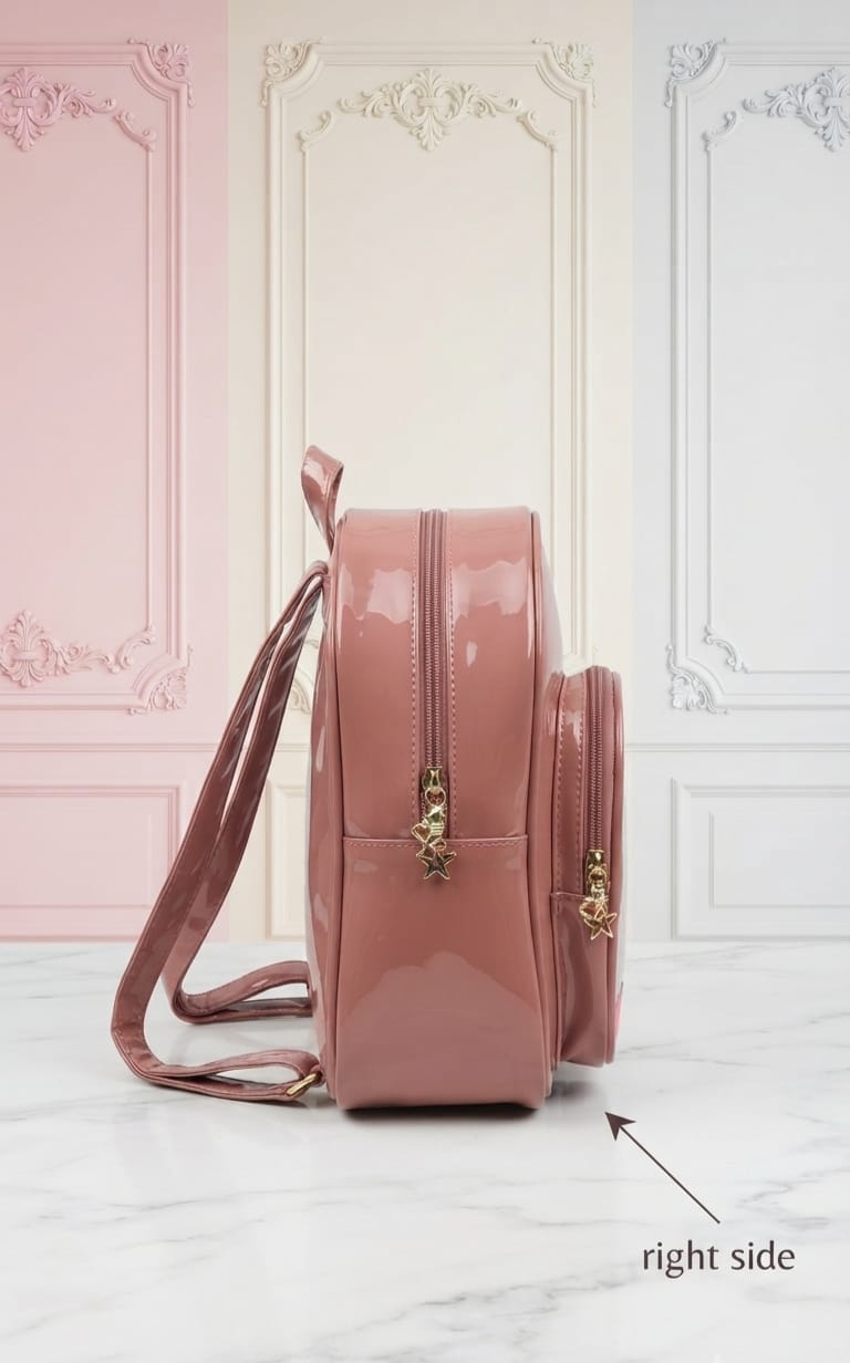 Imported Premium Patterned Backpack for Girls & Kids | Lightweight Mini Backpack for School, Office & Outings