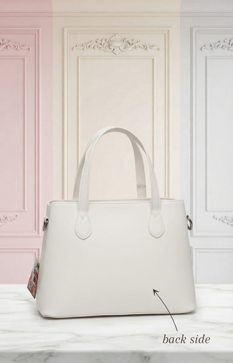 Edone Premium PU Leather Handbag for Women | 3-Compartment Shoulder Bag for Party & Office