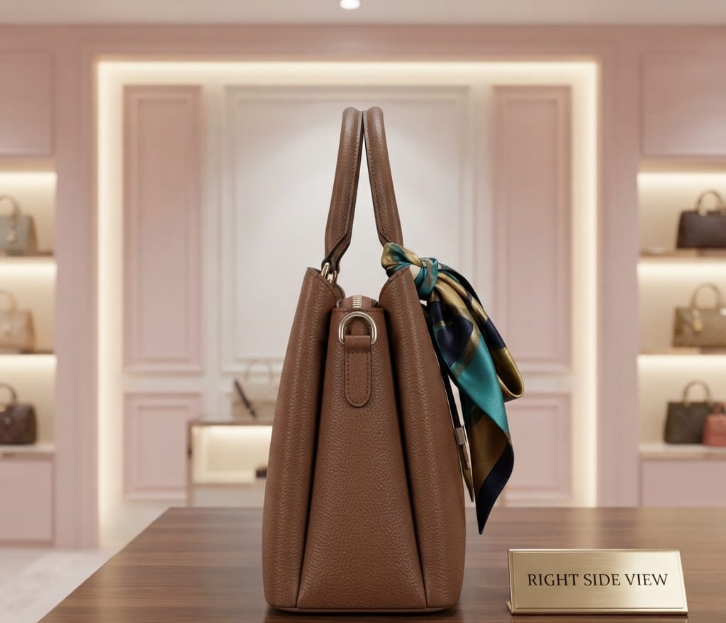 Edone Premium PU Leather Handbag for Women | 3-Compartment Shoulder Bag for Party & Office