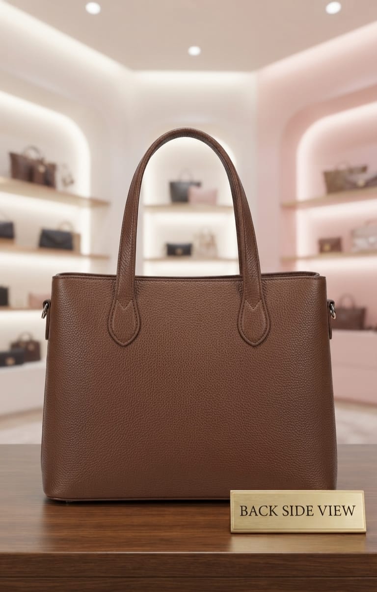 Edone Premium PU Leather Handbag for Women | 3-Compartment Shoulder Bag for Party & Office