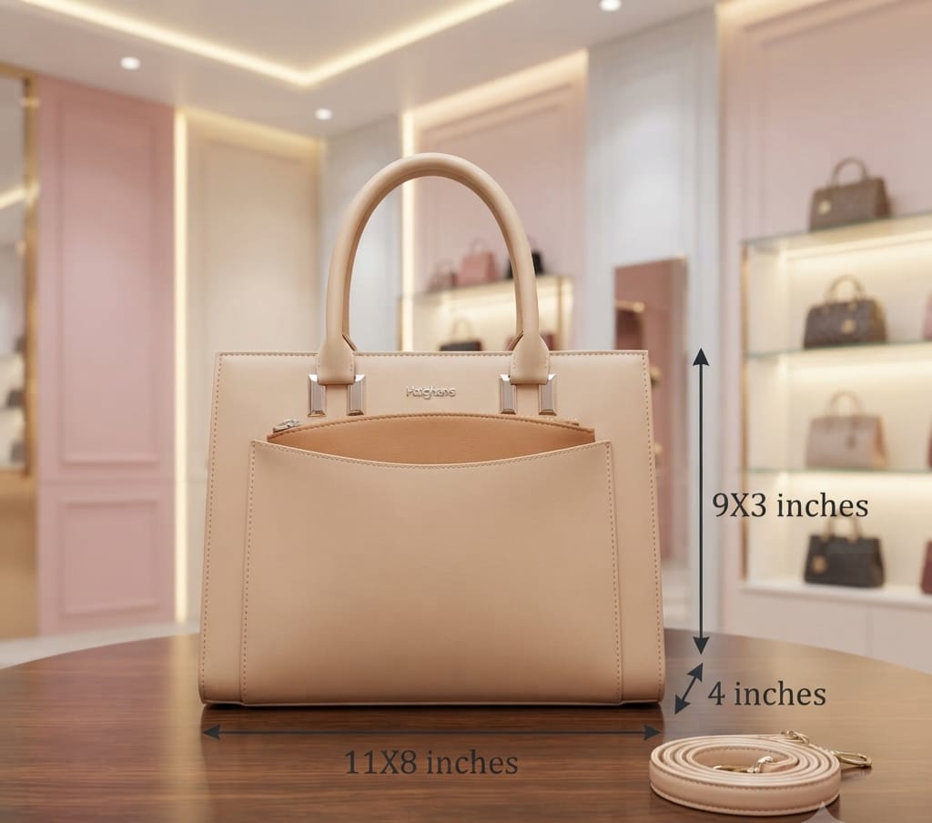 ADA Paris Premium PU Leather Women's Handbag | Elegant Party & Office Shoulder Bag for Any Occasion