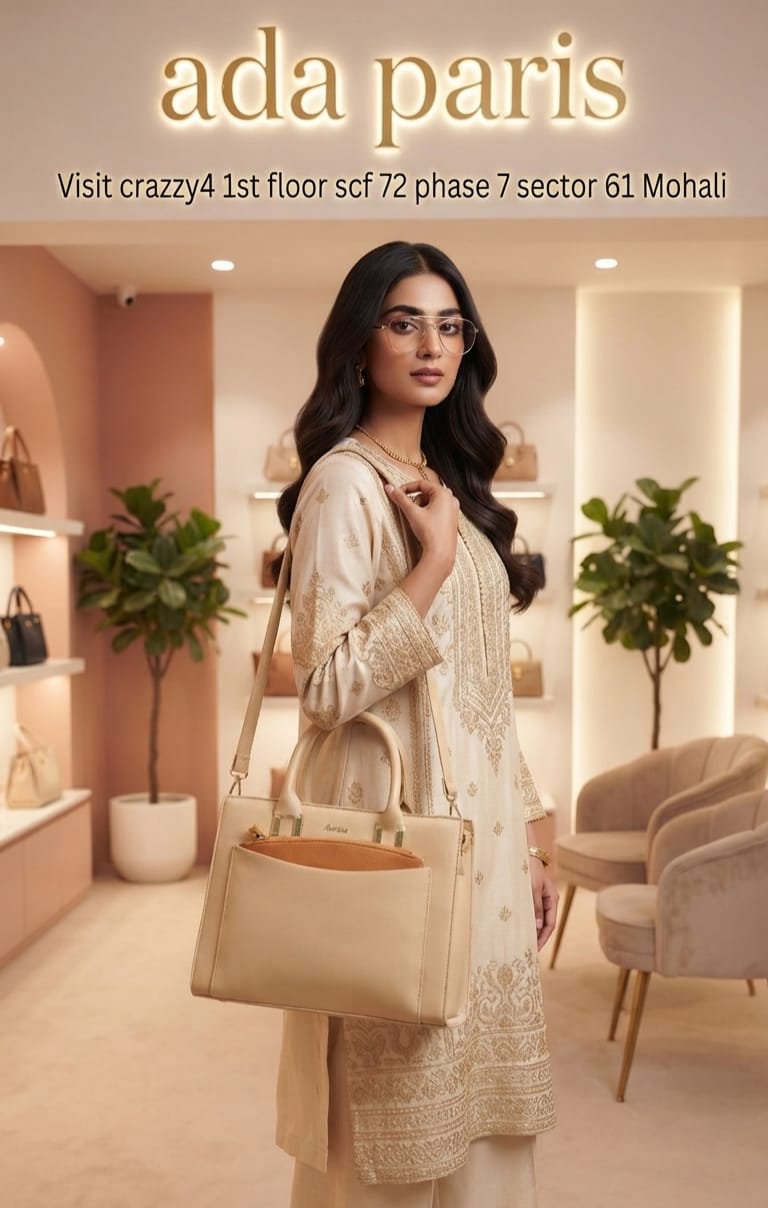ADA Paris Premium PU Leather Women's Handbag | Elegant Party & Office Shoulder Bag for Any Occasion