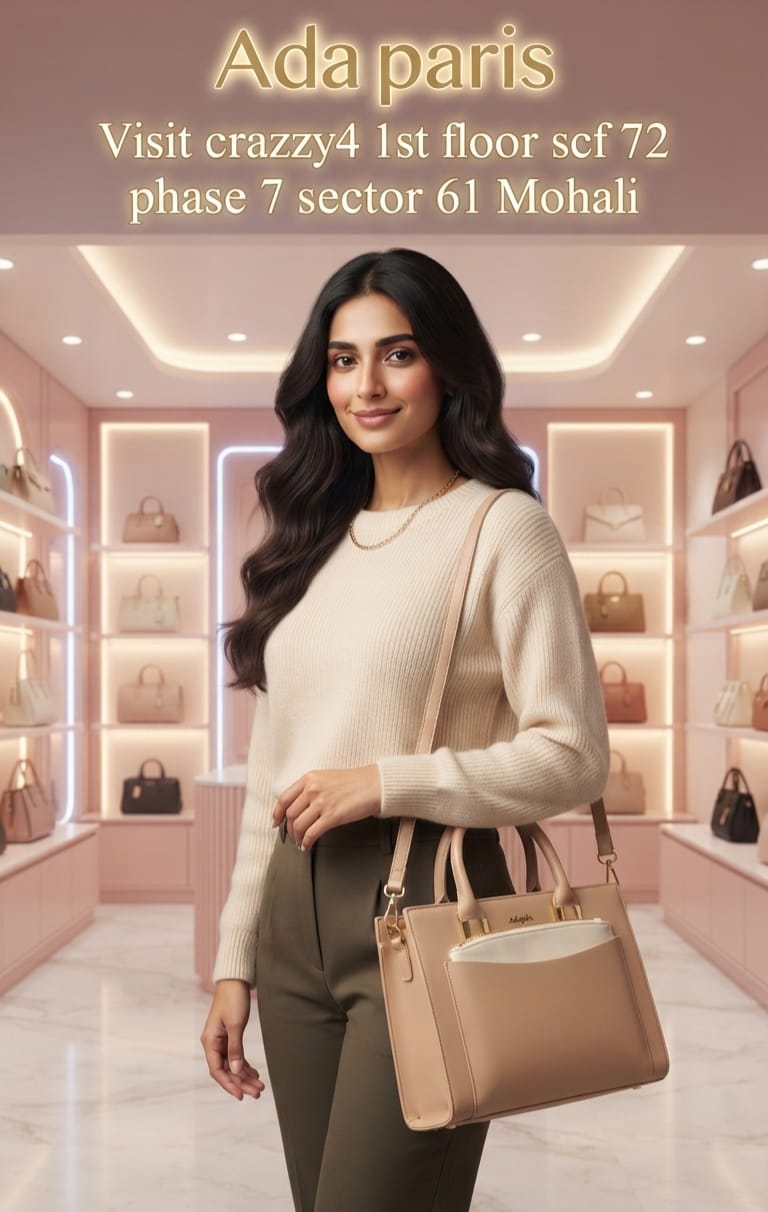 ADA Paris Premium PU Leather Women's Handbag | Elegant Party & Office Shoulder Bag for Any Occasion