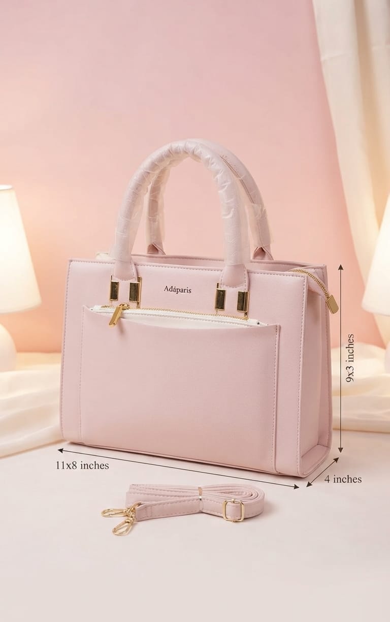 ADA Paris Premium PU Leather Women's Handbag | Elegant Party & Office Shoulder Bag for Any Occasion