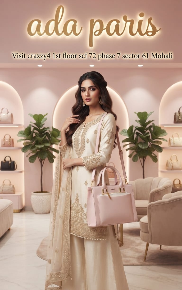 ADA Paris Premium PU Leather Women's Handbag | Elegant Party & Office Shoulder Bag for Any Occasion