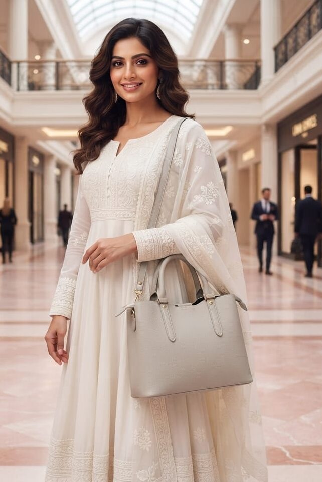 Imported Luxe PU Leather Women's Satchel Handbag | 3-Divider Shoulder Bag for Work & Parties