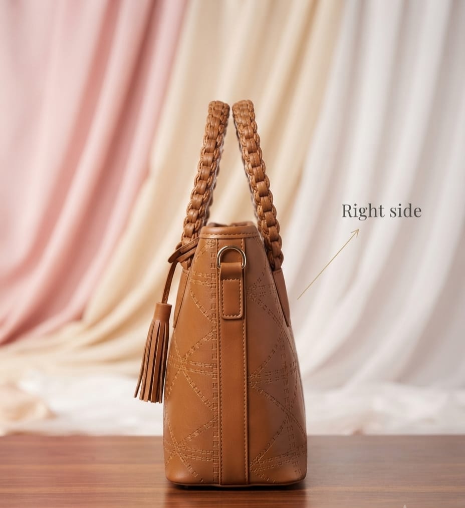 Coco Riyo Premium PU Party Handbags Office Handbags for Women | 2-Compartment Elegant Carryall