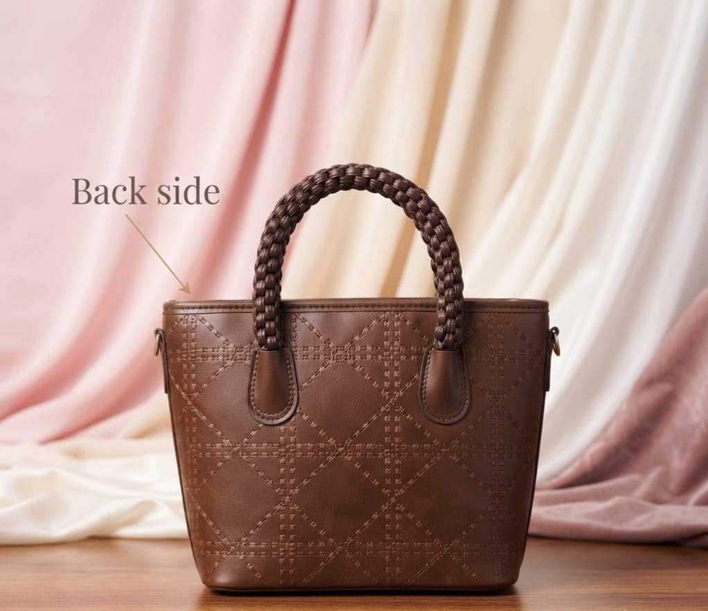 Coco Riyo Premium PU Party Handbags Office Handbags for Women | 2-Compartment Elegant Carryall