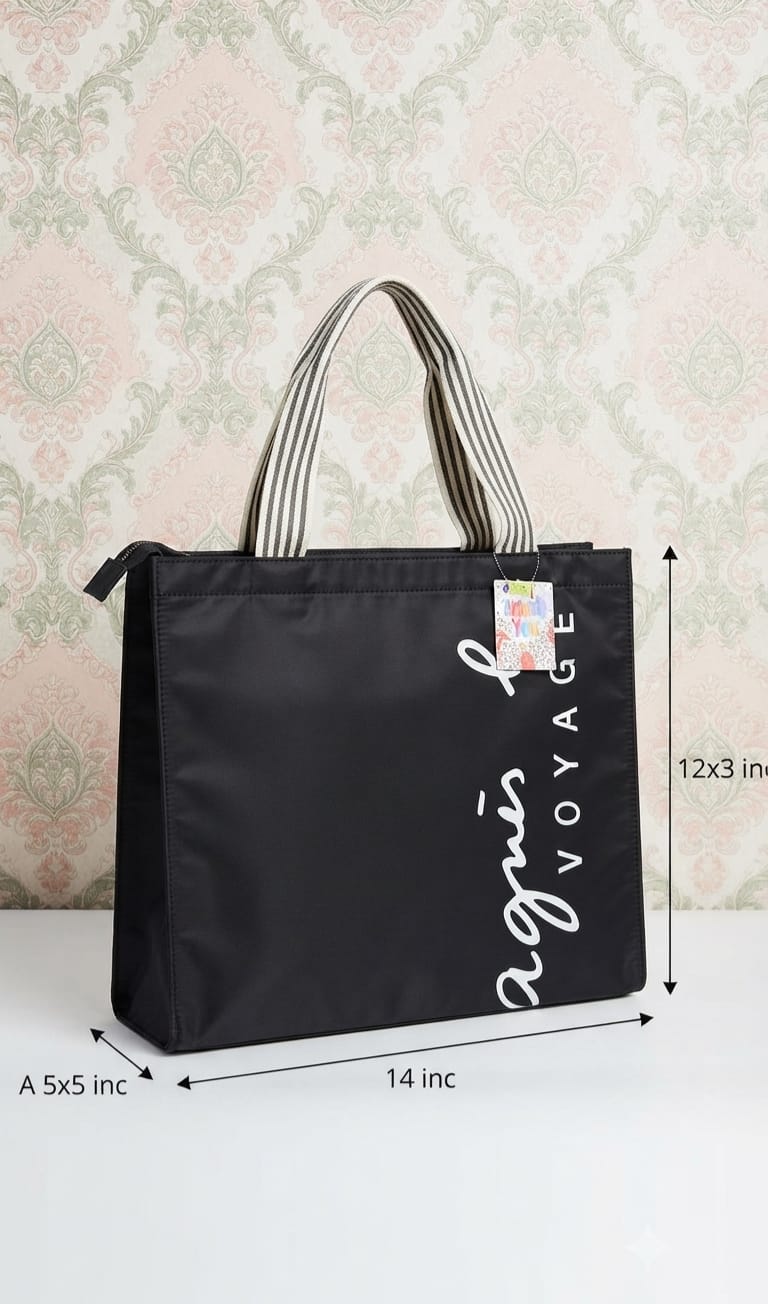 Agnis Premium Waterproof Shopping Bags for Market, Shopping & Lunch Carry